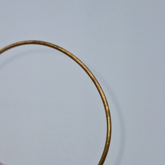 Alex and Ani Rafaelian Gold Finish "E" Bangle - Picture 8 of 9